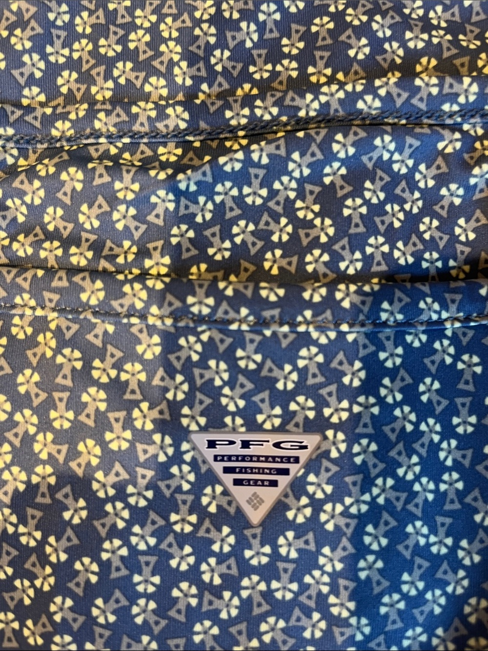 Columbia PFG Active wear Sleeveless Dress blue floral print Size 1X - Picture 3 of 8
